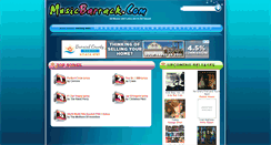 Desktop Screenshot of musicbarrack.com